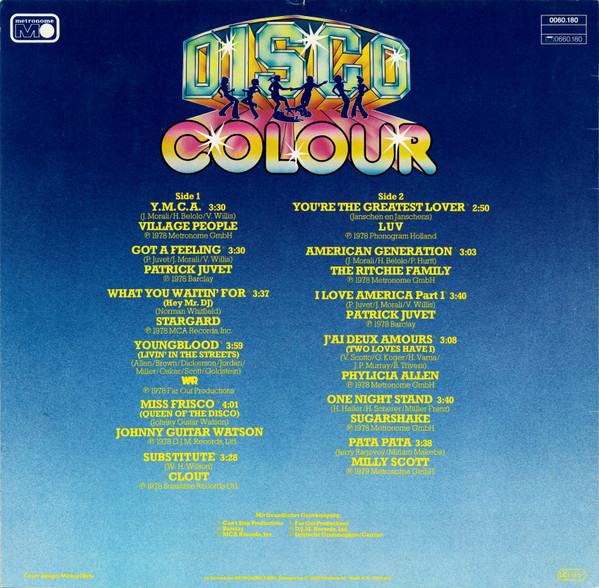Various - Disco Colour | Metronome (0060.180) - 2