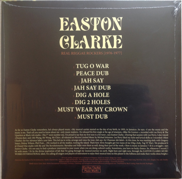 Easton Clarke - Real Reggae Rockers [1976-1977] | Easton Clarke Music Works (ECMW001) - 2