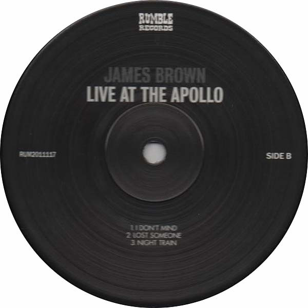 James Brown - Live At The Apollo | Rumble Records (RUM 2011117) - 4