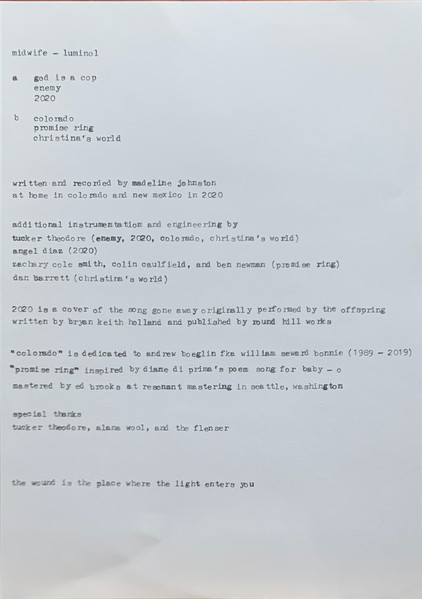 Midwife - Luminol | Flenser Records (fr120) - 4