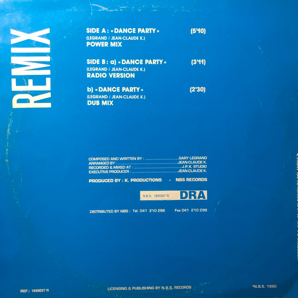 DJ K - Dance Party (Remix) | Dance Records Attack (1955027-R) - 2 DJ K - Dance Party (Remix) | Dance Records Attack (1955027-R) - 2