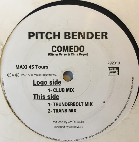 Pitch Bender - Comedo | Atoll Music (792019)
