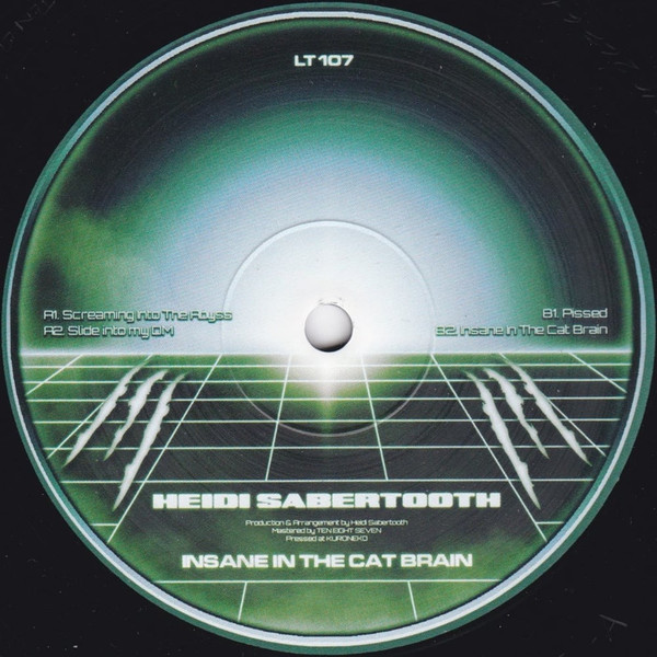 Heidi Sabertooth - Insane In The Cat Brain | Lobster Theremin (LT107) - main Heidi Sabertooth - Insane In The Cat Brain | Lobster Theremin (LT107) - main