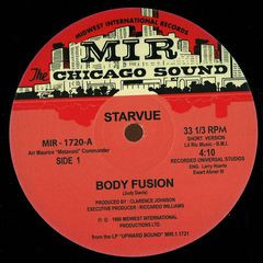 Starvue - Body Fusion | Midwest International Records (MIR-1720)