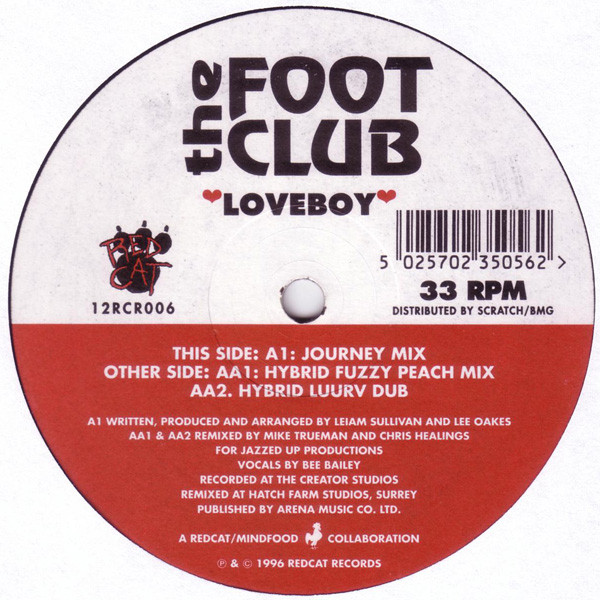 The Footclub - Loveboy | Red Cat (12RCR006)