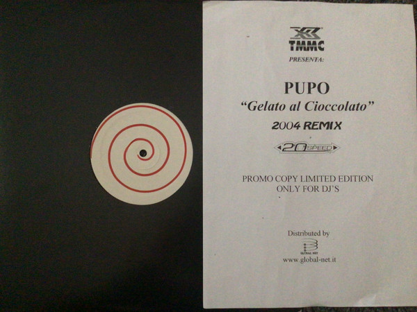 Pupo - Gelato Al Cioccolato 2004 Remix | 20 Speed Records (SPE 014) - main Pupo - Gelato Al Cioccolato 2004 Remix | 20 Speed Records (SPE 014) - main