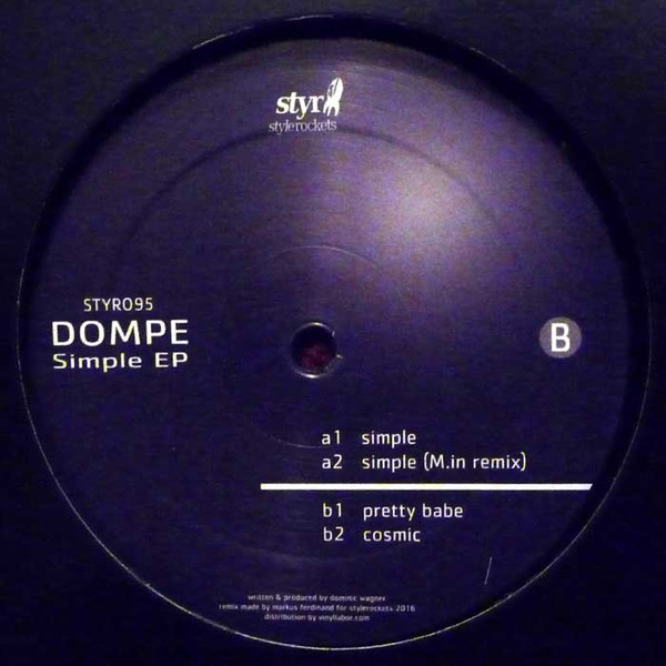 Dompe - Simple EP | Style Rockets (STYR095) - main