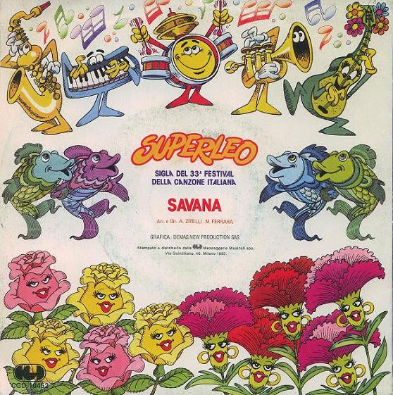 Superleo - Superleo (Sanremo Theme) / Savana | CGD (CGD 10452) - 2