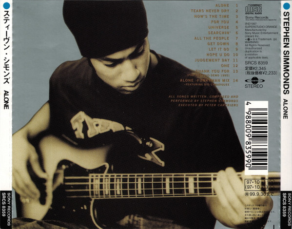 Stephen Simmonds - Alone | Tristar (SRCS 8359) - 2