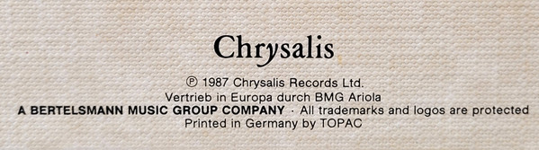 Jethro Tull - Crest Of A Knave | Chrysalis (208 561) - 4