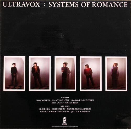 Ultravox - Systems Of Romance | Island Records (ILPS 9555) - 2