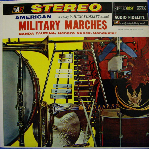 Banda Taurina - American Military Marches | Audio Fidelity (AFSD 5836)