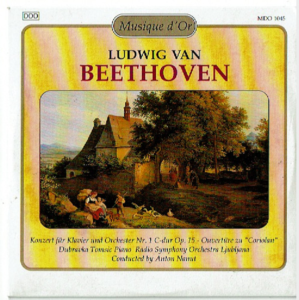 Simfonični Orkester RTV Ljubljana - Konzert Für Klavier Und Orchester Nr. 1 C-dur Op. 15 - Ouvertüre Zu "Coriolan" | Musique d'Or (MDO 1045) - main