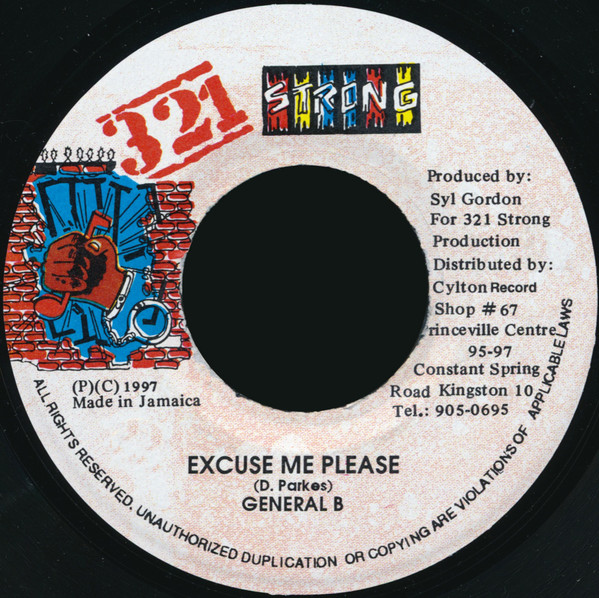 General B - Excuse Me Please | 321 Strong (none) - main General B - Excuse Me Please | 321 Strong (none) - main