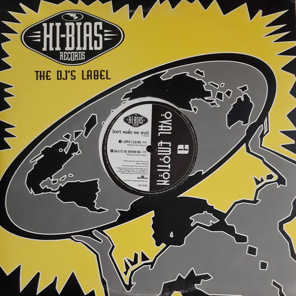 Oval Emotion - Don't Make Me Wait | Hi-Bias Records (HB-028) - main Oval Emotion - Don't Make Me Wait | Hi-Bias Records (HB-028) - main