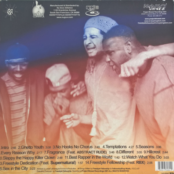 Freestyle Fellowship - Temptations | Ground Control Records (GCR7060-1) - 2 Freestyle Fellowship - Temptations | Ground Control Records (GCR7060-1) - 2