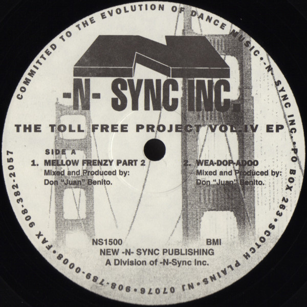 Don Juan Benito / Jason Summers - The Toll Free Project Vol. IV EP | -N-Sync Inc. (NS1500) - main