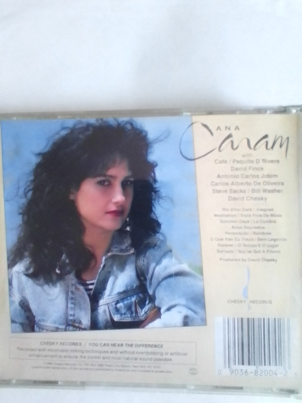 Ana Caram - Rio After Dark | Chesky Records (JD28) - main