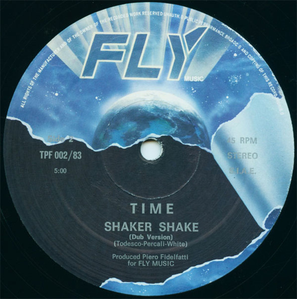 Time - Shaker Shake | Fly Music (TPF 002/83) - 4