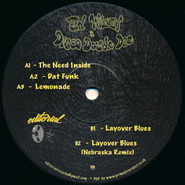 Ed Wizard & Disco Double Dee - Funk Wit Me | Editorial (ED26) - 2 Ed Wizard & Disco Double Dee - Funk Wit Me | Editorial (ED26) - 2