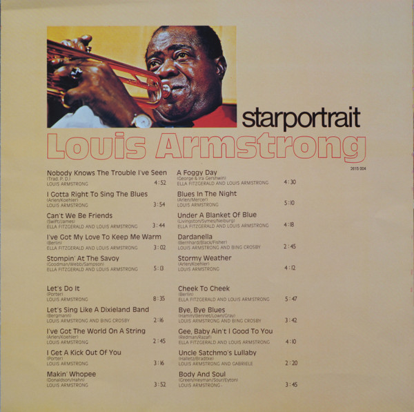 Louis Armstrong - Starportrait | Verve Records (2615 004) - 4
