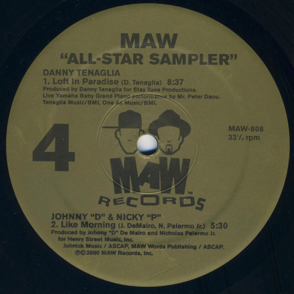 Various - MAW All-Star Sampler | MAW Records (MAW-808) - 4 Various - MAW All-Star Sampler | MAW Records (MAW-808) - 4