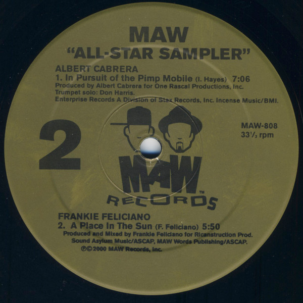 Various - MAW All-Star Sampler | MAW Records (MAW-808) - 2 Various - MAW All-Star Sampler | MAW Records (MAW-808) - 2