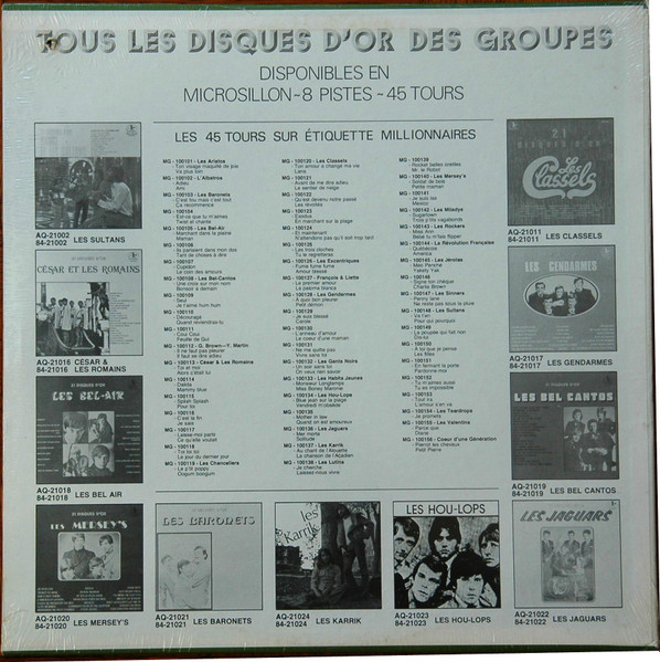 Les Mersey's - 21 Disques D'Or [Vinyl] | Les Archives Du Disque Québécois (AQ-21020) - 2