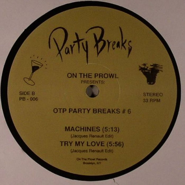 Jacques Renault - On The Prowl Presents: OTP Party Breaks # 6 | Party Breaks (PB - 006) - main