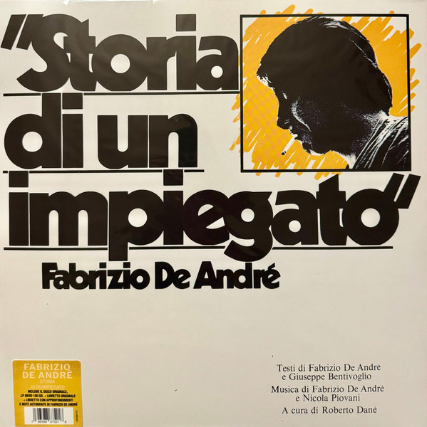 Fabrizio De André - Storia Di Un Impiegato | Sony Music (19658867521) - main Fabrizio De André - Storia Di Un Impiegato | Sony Music (19658867521) - main