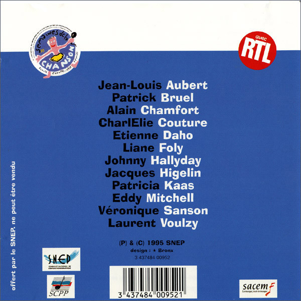 Various - La Fête Du Disque : 1995 Le Collector | SNEP (Syndicat National De L'Édition Phonographique) (3 437484 00952)