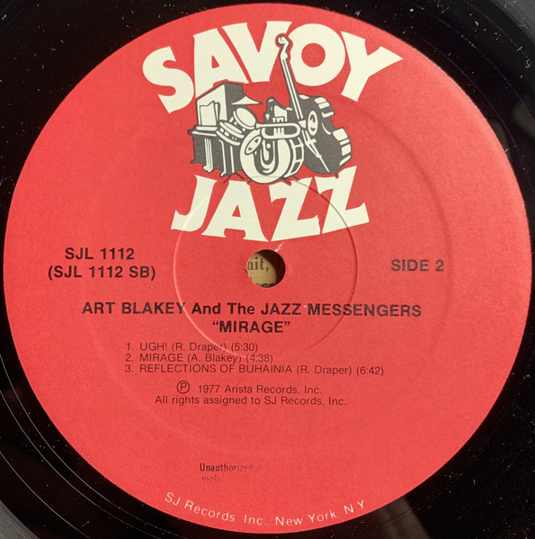 Art Blakey & The Jazz Messengers - Mirage | Savoy Records (SJL 1112) - 4 Art Blakey & The Jazz Messengers - Mirage | Savoy Records (SJL 1112) - 4