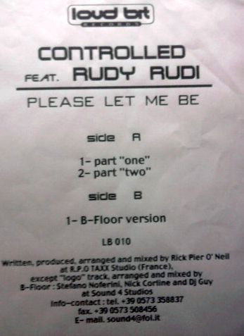 Controlled - Please Let Me Be | Loud Bit Records (LB 010) - 2