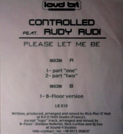 Controlled - Please Let Me Be | Loud Bit Records (LB 010) - main