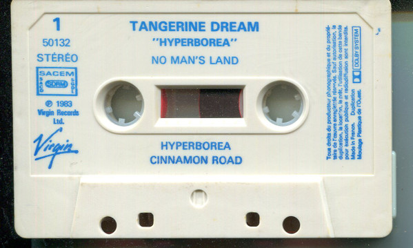 Tangerine Dream - Hyperborea | Virgin (50132) - 4 Tangerine Dream - Hyperborea | Virgin (50132) - 4