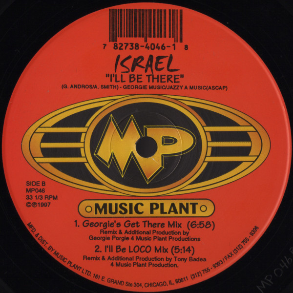 Israel - I'll Be There | Music Plant (MP046) - 2
