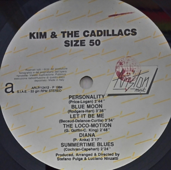 Kim & The Cadillacs - Size 50 | Ariston Music (ARLP 12412) - 2 Kim & The Cadillacs - Size 50 | Ariston Music (ARLP 12412) - 2