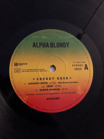 Alpha Blondy - Cocody Rock!!! | Wagram Music (3363363) - 2
