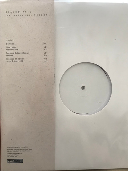 Shadow Acid - The Shadow Acid Files EP | Exalt Records (Exalt 003) - 2 Shadow Acid - The Shadow Acid Files EP | Exalt Records (Exalt 003) - 2