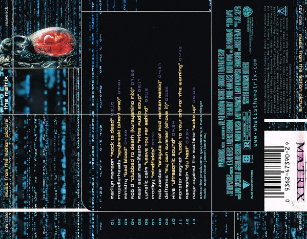 Various - The Matrix: Music From The Motion Picture [CD] | Maverick (CDW 47390) - 3