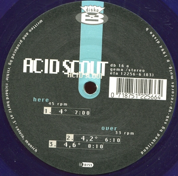 Acid Scout - 4° | Disko B (db 16) - 3