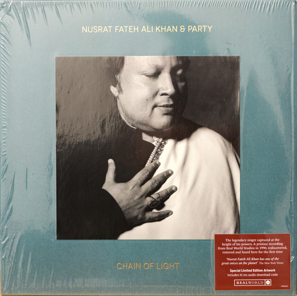 Nusrat Fateh Ali Khan - Chain Of Light | Real World Records (LPRW 256X) - main