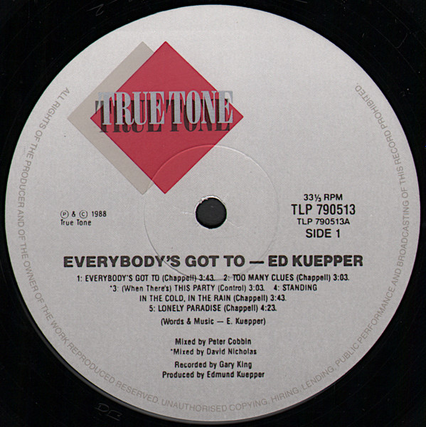 Ed Kuepper - Everybody's Got To | Truetone Records (TLP 790513) - 3