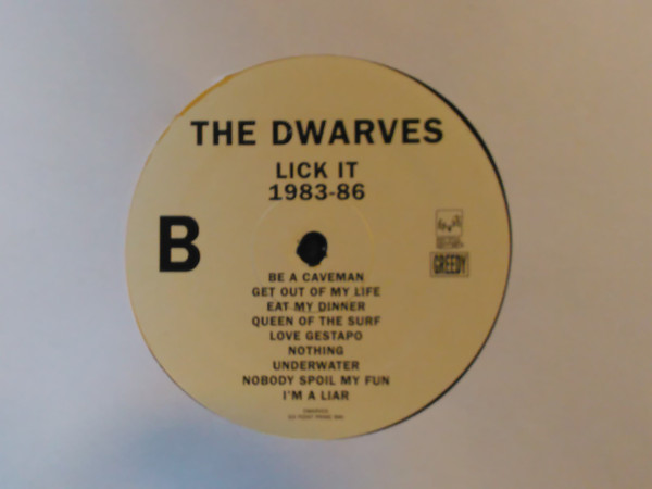 Dwarves - Lick It 1983-86 | Recess Records (RECESS RECORDS #52) - 4