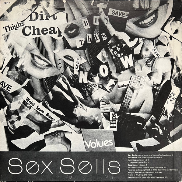 The Shriek - Sex Sells | Rude Records (REP 1) - 2 The Shriek - Sex Sells | Rude Records (REP 1) - 2