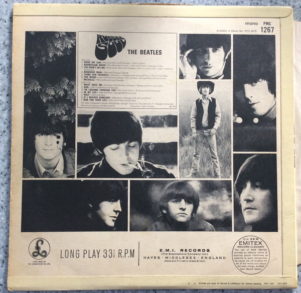 The Beatles - Rubber Soul | Parlophone (PMC 1267) - 2