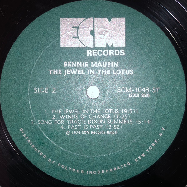 Bennie Maupin - The Jewel In The Lotus | ECM Records (ECM 1043 ST) - 4