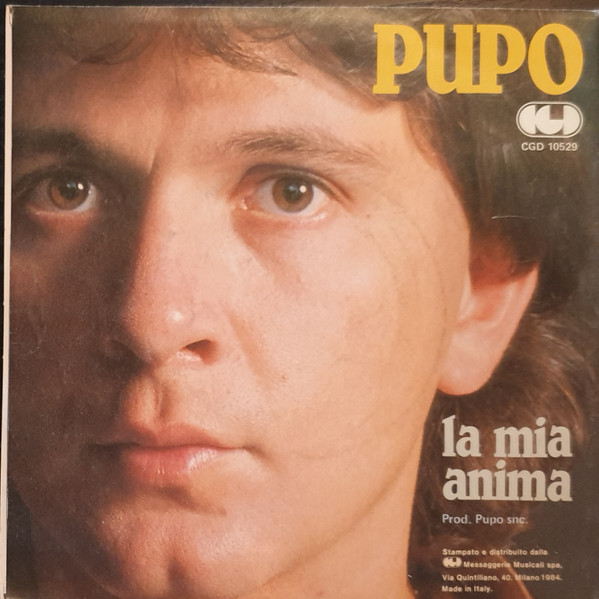 Pupo - Un Amore Grande | CGD (CGD 10529) - 2