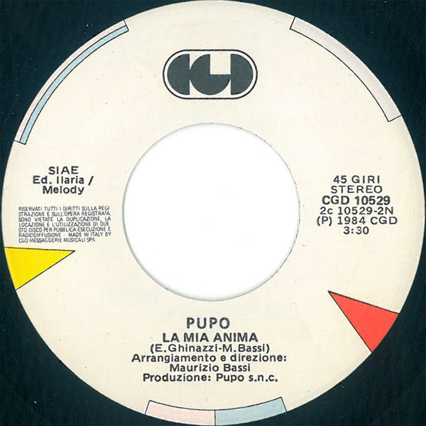 Pupo - Un Amore Grande | CGD (CGD 10529) - 4