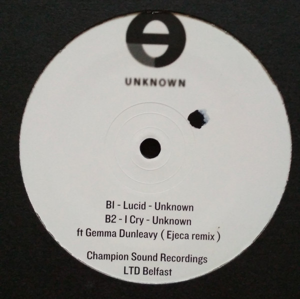 Unknown - I Cry Ep | Champion Sound (CS008) - 2